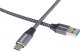 Kabel USB PremiumCord USB-A - USB-C 0.5 m Czarno-szary (ku31cs05) 5