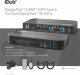 Club 3D Club3D síťový přepínač - Switch, DP/HDMI KVM Switch - Dual DP 4K 60Hz 7