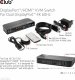 Club 3D Club3D síťový přepínač - Switch, DP/HDMI KVM Switch - Dual DP 4K 60Hz 9