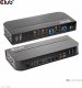 Club 3D Club3D síťový přepínač - Switch, HDMI KVM Switch - Dual HDMI 4K 60Hz 1