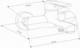 Bateria wannowa Mexen Mexen Sabre R62 bateria wannowa z zestawem prysznicowym, chrom - 7213R62-00 1