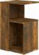vidaXL vidaXL Stolik boczny, przydymiony dąb, 36x30x56 cm 2