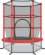 Trampolina ogrodowa Costway TW10052RE z siatką wewnętrzną 5.5 FT 165 cm 1