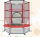 Trampolina ogrodowa Costway TW10052RE z siatką wewnętrzną 5.5 FT 165 cm 2