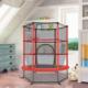 Trampolina ogrodowa Costway TW10052RE z siatką wewnętrzną 5.5 FT 165 cm 3