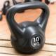 Kettlebell Maxxiva MAXXIVA Hantla Kettlebell, czarna, 10 kg 5