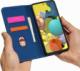 Hurtel Magnet Card Case etui do Xiaomi Redmi Note 11 Pro pokrowiec portfel na karty kartę podstawka niebieski 12