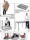 Hendi Stół blat roboczy stalowy przyścienny z rantem 120x70x85 cm - Hendi 812686 Stół blat roboczy stalowy przyścienny z rantem 120x70x85 cm - Hendi 812686 2