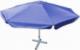 Garthen Parasol ogrodowy Garth niebieski z korbką 4 m 1