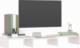 vidaXL vidaXL Podstawka na monitor, biała, 60x24x10,5 cm, lite drewno sosnowe 7