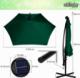 Stilista ZIELONY PARASOL OGRODOWY 3,5 M LED Z KORBKĄ Unw 4
