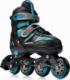 Rolki Meteor Rox rekreacyjne regulowane czarne r. 34-37 3