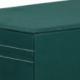 Springos Szkatułka na biżuterię 28x19,5x7 cm zielony, welurowy organizer z 17 przegródkami UNIWERSALNY 10