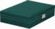 Springos Szkatułka na biżuterię 28x19,5x7 cm zielony, welurowy organizer z 17 przegródkami UNIWERSALNY 15