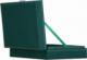 Springos Szkatułka na biżuterię 28x19,5x7 cm zielony, welurowy organizer z 17 przegródkami UNIWERSALNY 23