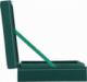 Springos Szkatułka na biżuterię 28x19,5x7 cm zielony, welurowy organizer z 17 przegródkami UNIWERSALNY 24