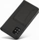Hurtel Magnet Card Case etui do Xiaomi Redmi Note 11 pokrowiec portfel na karty kartę podstawka czarny 6