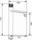 Bateria umywalkowa Mexen Mexen Zero+ bateria umywalkowa wysoka, czarna - 71610-70 1