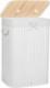 Kosz na pranie Springos Pojemnik na pranie 72L kosz z klapą biały UNIWERSALNY 8