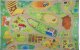 Achoka Dwustronna mata dywan do zabawy Miasto i Wieś 100x150 cm 3