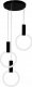 Lampa sufitowa MAXXLLC LAMPA SUFIT RING PLAFON żyrandol LED KOŁA 1