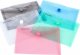 Teczka kopertowa, PP, A6, 115 x 150 x 8 mm, 0,18MIC na zatrzask, display, mix 2