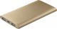 Powerbank Hama POWER PACK PREMIUM ALU 8000 MAH ZŁOTY 2x1.6A(173736) 1