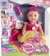 Woopie WOOPIE ROYAL Lalka Interaktywna Duża Zosia Księżniczka 45 cm + Akc. 1