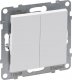 Legrand SUNO Łącznik schodowy podwójny biały 10AX 250V zaciski automatyczne 721108 1