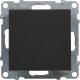 Legrand SUNO Łącznik schodowy czarny 10AX 250V zaciski automatyczne 721406 1