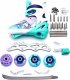 Rolki Meteor Blueberry rekreacyjne regulowane turkusowe r. 34-37 3