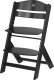 KinderKraft Drewniane Krzesełko do karmienia 2w1 Enock Black 3