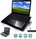 Podstawka chłodząca Ewent EWENT EW1256 Notebook Cooling Pad with 2 silent 125mm fans USB powered adjustable height non-slip rubber feet - EW1256 4