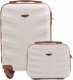 Kemer Średnia walizka KEMER WINGS 402 M + KUFEREK Dirty white 1