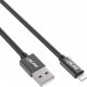 Kabel USB InLine USB-A - Lightning 2 m Szary (31422B) 1