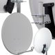 Antena satelitarna CORAB 80cm biała ASC-800M-J 1