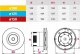 AWENTA Wentylator łazienkowy Awenta WXO125H Orbit fi125mm 160m3/h 16W 230V z czujnikiem wilgotności oraz wyłacznikiem czasowym biały 1