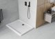 Brodzik Mexen Mexen Flat brodzik prostokątny slim 90 x 70 cm, biały, syfon czarny - 40107090B 1