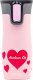 Contigo Kubek termiczny Contigo West Loop Serca 470ml  - różowy mat 1