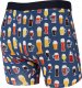 SAXX Bokserki męskie SAXX VIBE BOXER BRIEF DK DENIM PITCHER PERFECT M 1