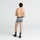 SAXX Bokserki męskie SAXX  VIBE BOXER BRIEF GREY SUSHI DOOBIE DOO S 4