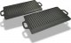 vidaXL vidaXL Żeliwne płyty grillowe, dwustronne, 2 szt, 38 x 23 cm 5