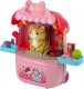 Figurka LeanToys Zestaw Salon Piękności Dla Kota Ruda Sierść Zwierzak w Walizce Plecak Różowy 2