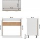 Zlewozmywak vidaXL vidaXL Szafka pod , przydymiony dąb, 80x46x81,5 cm 9