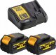 Klucz udarowy Dewalt 18v xr kompaktowy klucz udarowy 3/8" gfn 2x5ah 8