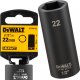 Dewalt nasadka 22mm 1/2c impact socket deep 3