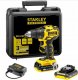 Wiertarko-wkrętarka Stanley KFMCD607D2K 18 V 2 x akumulator 2 Ah 1