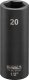 Dewalt nasadka 20mm 1/2c impact socket deep 1