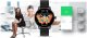 Smartwatch Gino Rossi SW020-2 Czarny  (SW020-2) 8