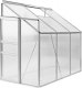 WideShop TUNEL SZKLARNIA ALUMINIOWA PRZYŚCIENNA 192x127x202 1